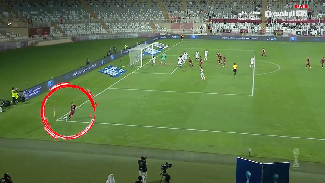 Dusan Tadic'ten muhteşem performans! Al-Wahda'da oynarken Khor Fakkan'a 2 asist yaptı... Son dakikada takımı sevindirdi... 5